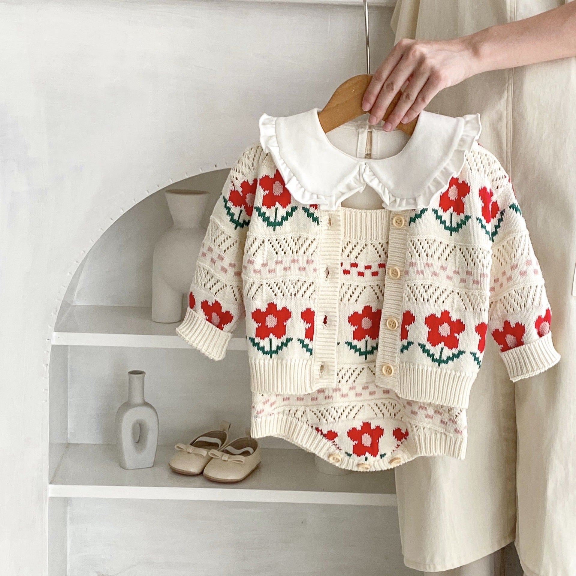 Autumn Baby Cardigan Sweater For Comfortable Layering Wear